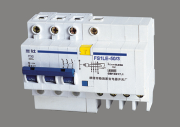 FS1LE-50/3PLN 塑料外殼漏電斷路器